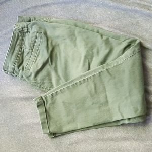 💐 3 for $20, Green cuffed jeans